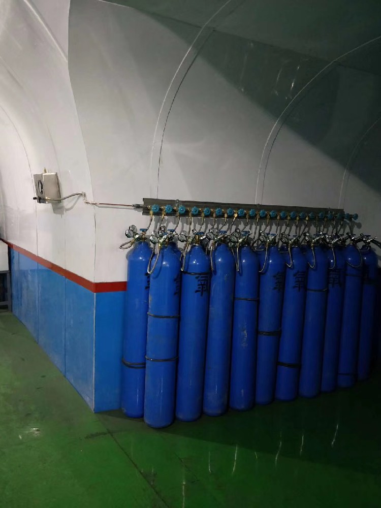 避難硐室氧氣供給系統